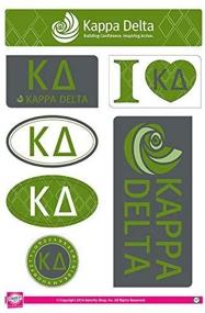 img 2 attached to Kappa Delta Sticker Sheet Lifestyle