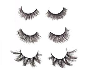 img 4 attached to 🔥 mbmagna 3 Pairs Multi-layer Faux Mink Lashes: Ultimate Set with 3D, 5D & 8D Effects + Tool Applicator