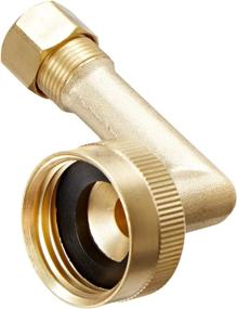 img 2 attached to Whirlpool W10685193 Swivel Gooseneck 🔧 Dishwasher Fitting - 3/4 by 3/8-Inch, White