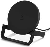 belkin f7u083ttblk беспроводная зарядка на подставке: удобно и быстро 10 вт мощности логотип