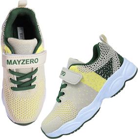 img 2 attached to Breathable Kids Tennis Shoes - Fashionable and Comfortable Running Shoes, Walking Shoes, Sneakers for Boys and Girls | MAYZERO