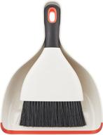 🧹 spotless cleaning with oxo good grips dustpan and brush, white logo