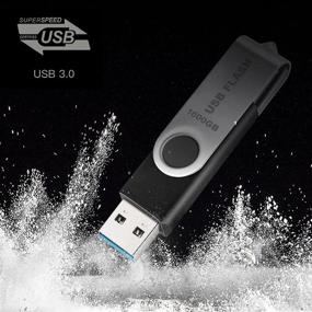 img 1 attached to 1ТБ флеш-накопитель USB 3.0 - Большое хранилище с высокой скоростью чтения для ПК - Металлическая защита