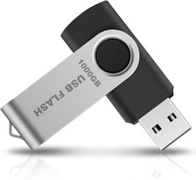 img 4 attached to 1ТБ флеш-накопитель USB 3.0 - Большое хранилище с высокой скоростью чтения для ПК - Металлическая защита