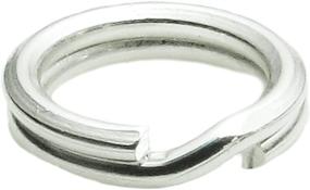 img 1 attached to 5mm Round Split Jump Ring - 925 Sterling Silver, 24 GA/0.5mm Wire Gauge, Ideal Charm Connector