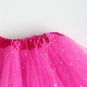 img 2 attached to 👸 Rysly Sparkle Princess Ballet Layered Girls' Clothing: Twinkle & Dance in Style!