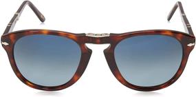 img 3 attached to 🕶️ Стильные солнцезащитные очки Persol PO0714 из ацетата "Tortoise": Временная элегантность для защиты от солнца.