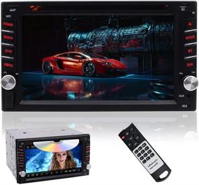 img 4 attached to Улучшенная связь: Автомагнитола EinCar Double Din с поддержкой Carplay и Android Auto, с Bluetooth CD DVD-плеером Android 10.0, модулем навигации GPS, процессором DSP, радиоприемником FM/AM/RDS, поддержкой SD/WiFi, функцией Mirror Link и управлением с помощью рулевого колеса.