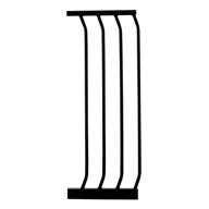 дополнительный удлинитель chelsea gate от dreambaby 10,5 дюйма, цвет черный: расширение возможностей для повышения безопасности ребенка логотип
