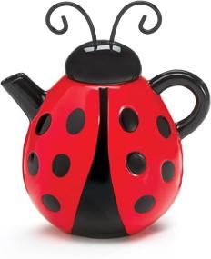 img 1 attached to 🐞 BURTON BURTON BURTON 108177 Ladybug Shaped: Adorable and Functional Decor Piece