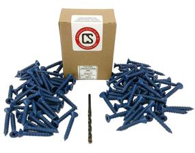 img 2 attached to 🔩 Chenango Supply Miami Dade Compliant Fasteners for Concrete Screws