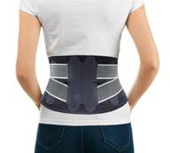 👍 allyflex sports® x-small-small back brace for women - slim-fit lumbar support belt, ergonomic compression brace for back support, 35.5 inches логотип