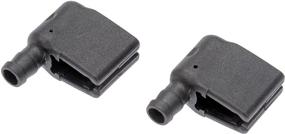 img 2 attached to 🚿 Dorman 47191 Windshield Washer Nozzle Kit: Clean Your Windshield with Ease!