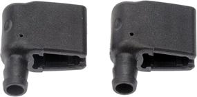 img 1 attached to 🚿 Dorman 47191 Windshield Washer Nozzle Kit: Clean Your Windshield with Ease!