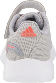 img 2 attached to Adidas Детские Унисекс Беговые Кроссовки Runfalcon бело-лиловые для мальчиков