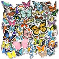 colorful butterfly stickers pack - 108 waterproof decals for laptop, scrapbook, window, water bottle, envelope – perfect gift for teens & adults logo