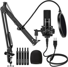 img 4 attached to InnoGear Microphone Adjustable Instruments Podcasting