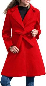 img 4 attached to Kate Kasin WomenS Classic Overcoat Women's Clothing for Coats, Jackets & Vests
