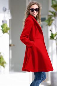 img 2 attached to Kate Kasin WomenS Classic Overcoat Women's Clothing for Coats, Jackets & Vests