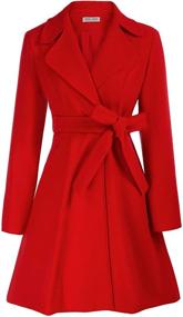 img 3 attached to Kate Kasin WomenS Classic Overcoat Women's Clothing for Coats, Jackets & Vests