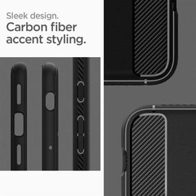 img 2 attached to Чехол Spigen Rugged Armor для Google Pixel 5a - матовый черный - разработан для Pixel 5a 5G (2021)