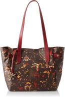 womens brown marrone testa 27x24x16 logo