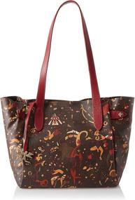 img 4 attached to Womens Brown Marrone Testa 27X24X16