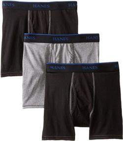 img 1 attached to 👕 Hanes 3-Pack Ultimate X-Temp Assorted Boy's Apparel