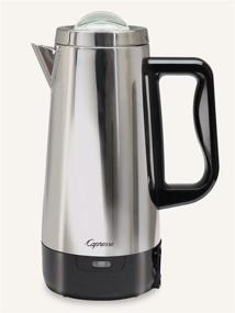 img 1 attached to ☕ Stainless Steel Capresso 12-Cup Percolator Coffee Maker