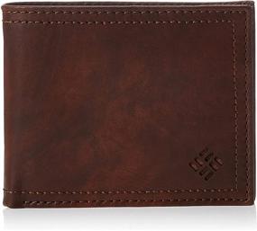 img 4 attached to Columbia Blocking Slimfold Wallet Brown Men's Accessories for Wallets, Card Cases & Money Organizers