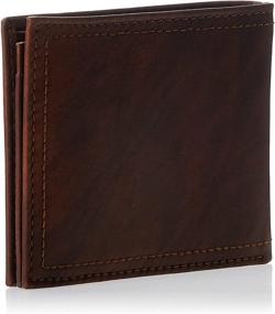 img 3 attached to Columbia Blocking Slimfold Wallet Brown Men's Accessories for Wallets, Card Cases & Money Organizers