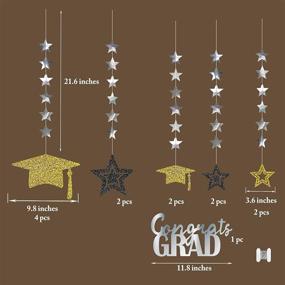 img 3 attached to Cheerland Graduation Decoration Background Classroom Event & Party Supplies