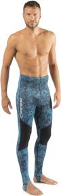 img 3 attached to Cressi Hunter Camouflage Patterned Rash Guard Pants: Premium Quality for Water Sports Enthusiasts since 1946