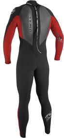 img 2 attached to 🌊 O'Neill Men's Reactor 3/2mm Back Zip Full Wetsuit: Ideal Gear for Optimal Water Performance