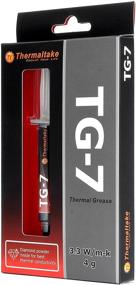 img 1 attached to 🌡️ Thermaltake TG-7: Extreme Performance CPU and GPU Heatsink Cooling Thermal Grease – Gray