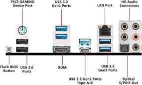 img 1 attached to Высокопроизводительная материнская плата MSI Pro AMD X570 AM4 ATX DDR4-SDRAM для увеличения производительности и игр.