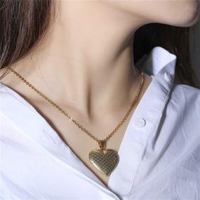 img 1 attached to 💎 Enchanting Necklace Pictures: Polished Necklaces for Girls' Jewelry by YOUFENG