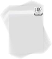pack of 100 golden state art acid-free 16 3/8x 20 1/8 inches crystal clear sleeves storage bags for 16x20 photo framing mats and mattes logo