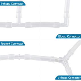 img 3 attached to 🐠 Pawfly 40-Piece Plastic Inline Valve Aquarium Airline Tubing Connectors: Efficient Water Flow Control