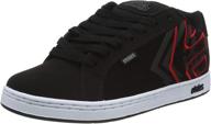 👟 etnies skate black men's low top trainers - shoes logo