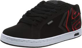 img 4 attached to 👟 Etnies Skate Black Men's Low Top Trainers - Shoes