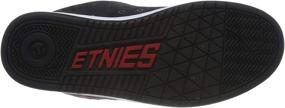 img 1 attached to 👟 Etnies Skate Black Men's Low Top Trainers - Shoes