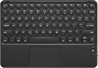 wireless rechargeable bluetooth keyboard with smart trackpad tablet accessories logo