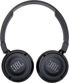 img 3 attached to Black JBL T450BT On-Ear Wireless Headphones with Built-In Mic and Remote