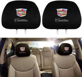 img 4 attached to Lisha For Cadillac Headrest Covers