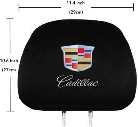 img 3 attached to Lisha For Cadillac Headrest Covers