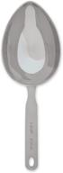 🥄 rsvp endurance stainless steel oval 1 cup measuring scoop: precise and durable measuring tool logo