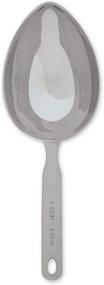 img 4 attached to 🥄 RSVP Endurance Stainless Steel Oval 1 Cup Measuring Scoop: Precise and Durable Measuring Tool