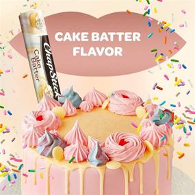 img 2 attached to 🍰 ChapStick Cake Batter Lip Balm Tubes - Limited Edition Flavored Lip Moisturizer for Lip Care - 0.15 Oz (Pack of 3)