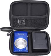 📸 защитный чехол для камеры canon powershot elph 180 - прочный жесткий корпус для хранения в синем цвете логотип